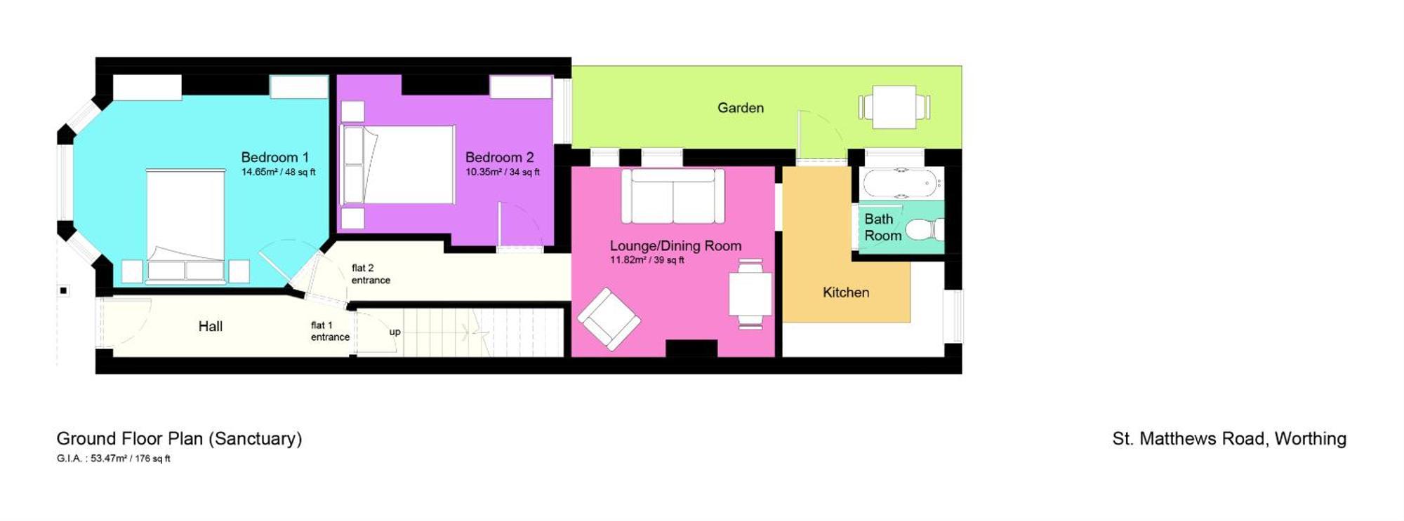 Sanctuary-By-Sea Apartment เวอร์ทิง ภายนอก รูปภาพ